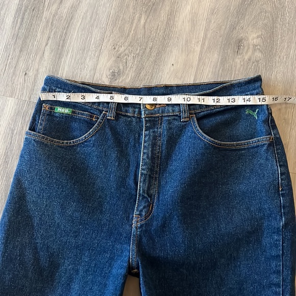 Puma high waisted cropped denim jeans - Picture 4 of 13